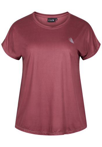 Active by Zizzi Maglia funzionale  rosso vino / bianco