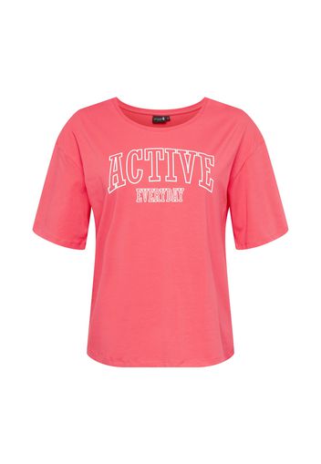 Active by Zizzi Maglia funzionale 'ANING'  rosa / bianco