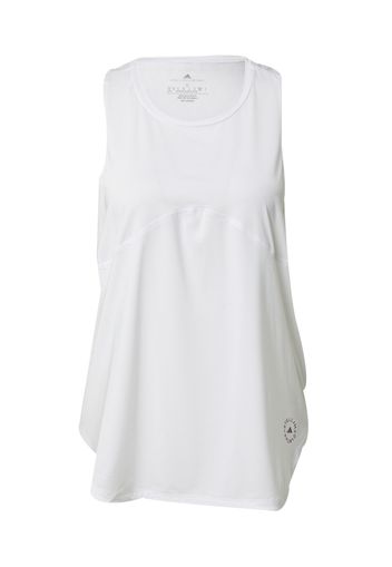 adidas by Stella McCartney Top sportivo  lilla scuro / bianco