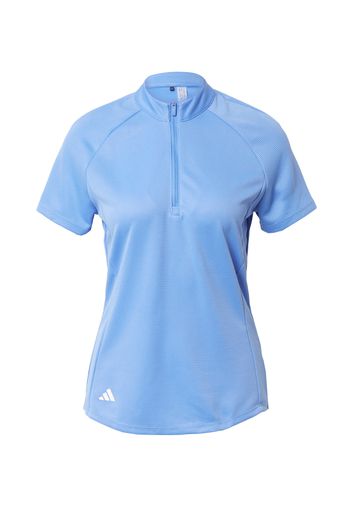 ADIDAS GOLF Maglia funzionale  blu cielo / bianco