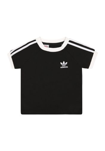 ADIDAS ORIGINALS Maglietta  nero / bianco