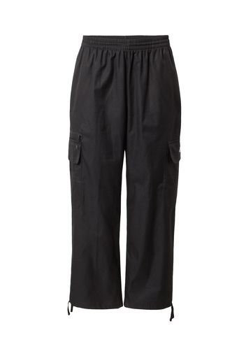 ADIDAS ORIGINALS Pantaloni cargo  nero / bianco