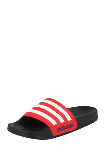 ADIDAS ORIGINALS Scarpe da spiaggia / da bagno 'Adilette'  nero / rosso / bianco / blu