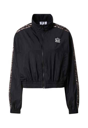 ADIDAS ORIGINALS Giacca di mezza stagione  nero / bianco / marrone chiaro