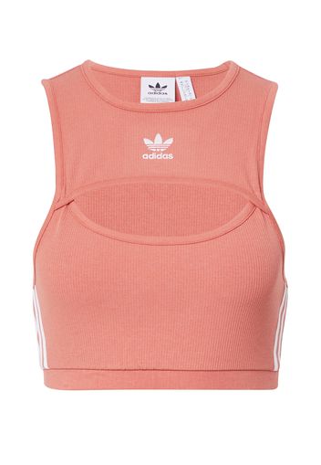 ADIDAS ORIGINALS Top  bianco / salmone