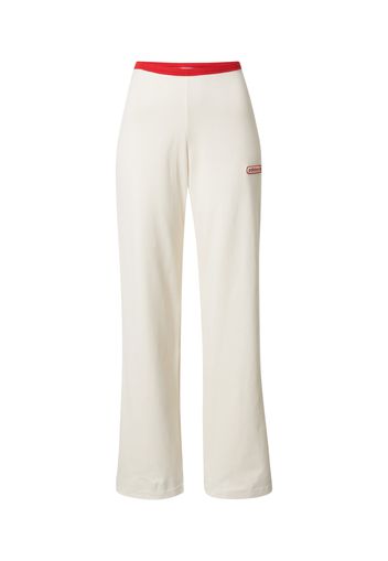 ADIDAS ORIGINALS Pantaloni  bianco / rosso