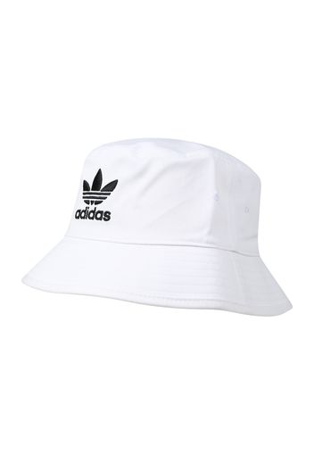 ADIDAS ORIGINALS Cappello 'Trefoil'  bianco / nero