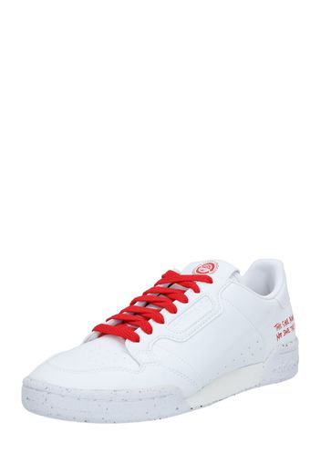 ADIDAS ORIGINALS Sneaker bassa 'CONTINENTAL 80'  bianco / rosso