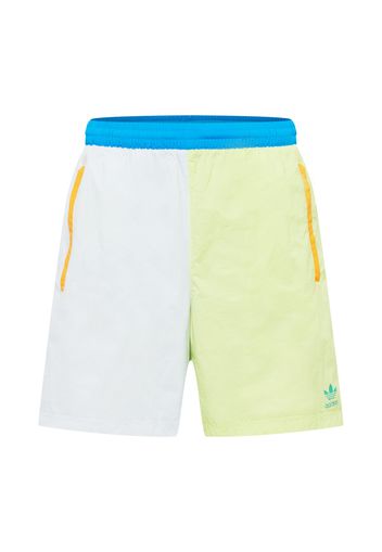 ADIDAS ORIGINALS Pantaloni  blu / arancione / blu pastello / limone