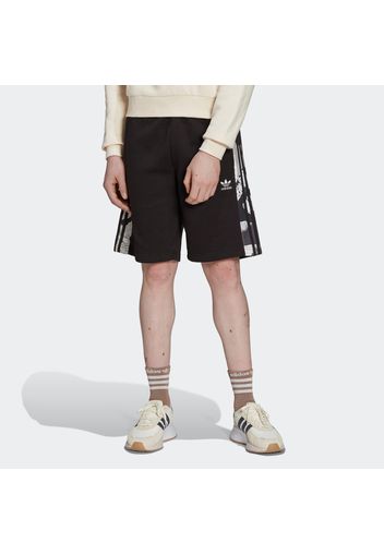 ADIDAS ORIGINALS Pantaloni ' Camo'  nero / bianco