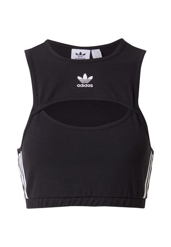 ADIDAS ORIGINALS Top  nero / bianco