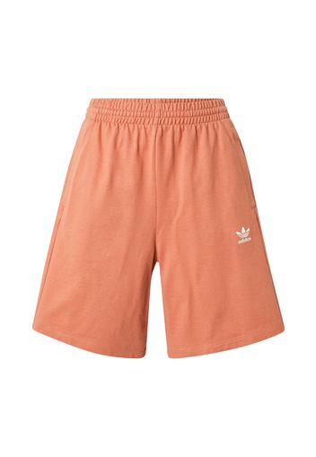 ADIDAS ORIGINALS Pantaloni  ruggine / bianco