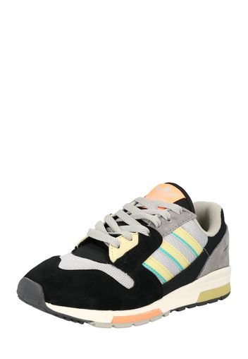 ADIDAS ORIGINALS Sneaker bassa  nero / grigio / giallo / giada