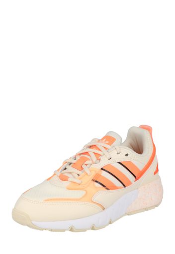 ADIDAS ORIGINALS Sneaker bassa 'ZX 1K BOOST 2.0'  arancione / grigio chiaro / nero / beige