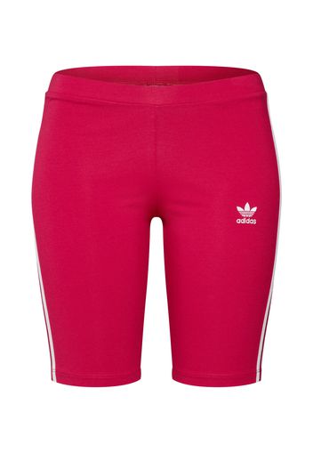 ADIDAS ORIGINALS Leggings  bianco / rosa neon