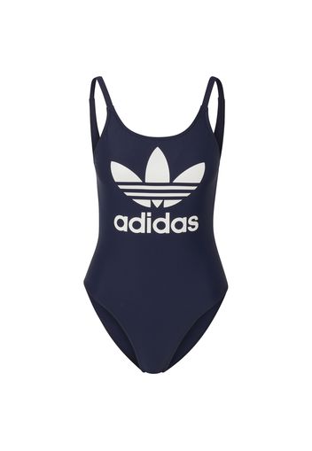 ADIDAS ORIGINALS Costume intero  blu notte / bianco