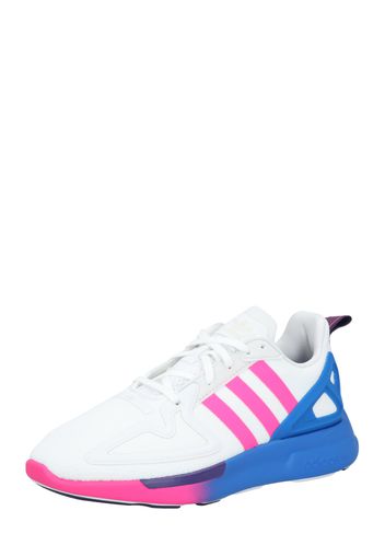 ADIDAS ORIGINALS Sneaker bassa 'Flux'  bianco / rosa / blu