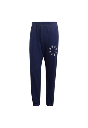 ADIDAS ORIGINALS Pantaloni  blu scuro / bianco