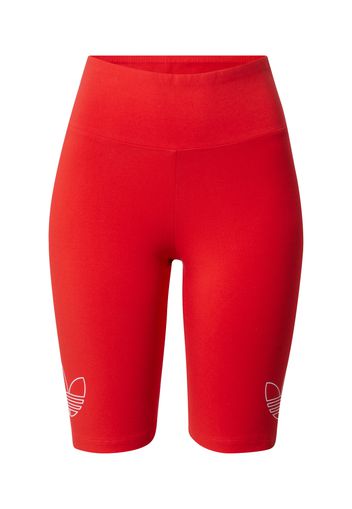 ADIDAS ORIGINALS Leggings  rosso / bianco