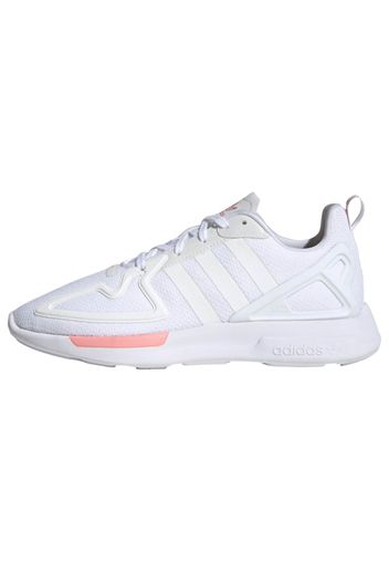 ADIDAS ORIGINALS Sneaker bassa 'ZX 2K Flux'  grigio / salmone / bianco