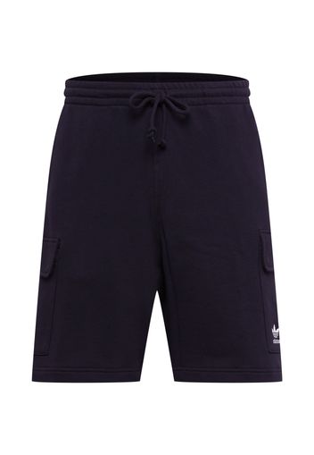 ADIDAS ORIGINALS Pantaloni cargo  nero / bianco