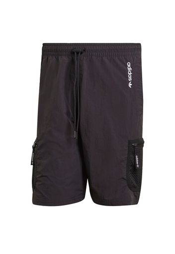 ADIDAS ORIGINALS Pantaloni  nero / bianco