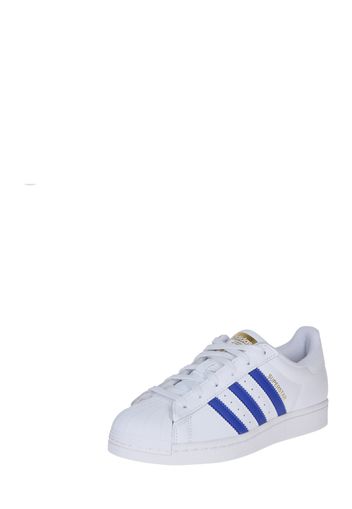 ADIDAS ORIGINALS Sneaker bassa 'SUPERSTAR'  blu reale / oro / bianco