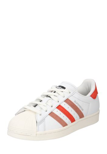 ADIDAS ORIGINALS Sneaker bassa 'SUPERSTAR'  rosso / argento / bianco