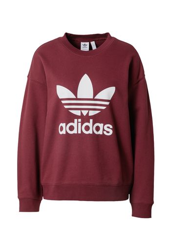 ADIDAS ORIGINALS Felpa  rosso / bianco