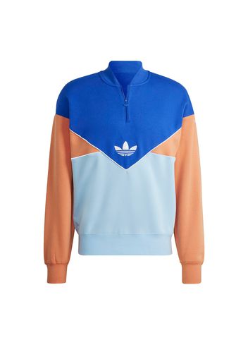 ADIDAS ORIGINALS Felpa 'Seasonal Archive'  blu / arancione / bianco