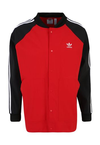 ADIDAS ORIGINALS Giacca di mezza stagione  rosso / nero / bianco