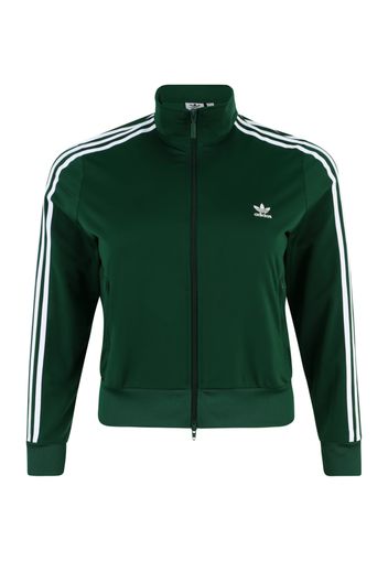 ADIDAS ORIGINALS Giacca di mezza stagione  verde scuro / bianco