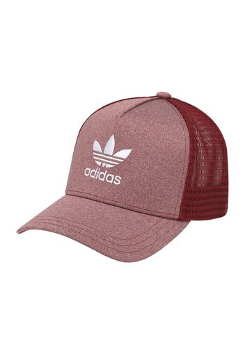 ADIDAS ORIGINALS Cappello da baseball  borgogna / bianco