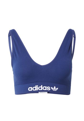 ADIDAS ORIGINALS Reggiseno  blu / bianco