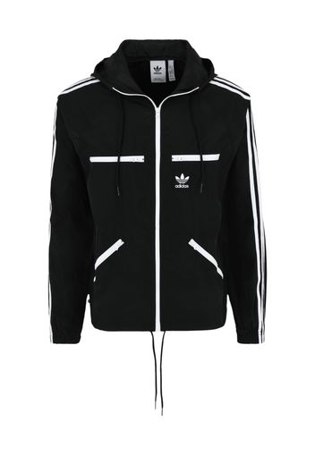 ADIDAS ORIGINALS Giacca di mezza stagione  nero / bianco