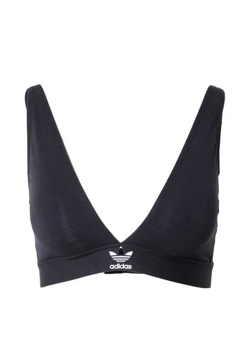 ADIDAS ORIGINALS Reggiseno  nero / bianco