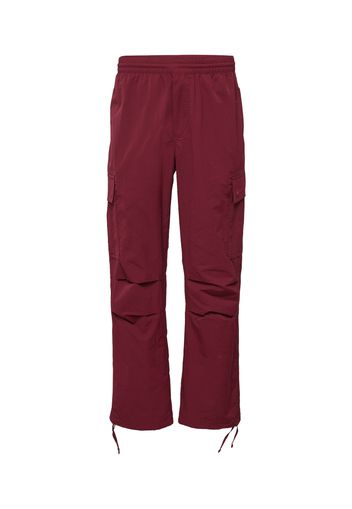 ADIDAS ORIGINALS Pantaloni cargo  rosso vino