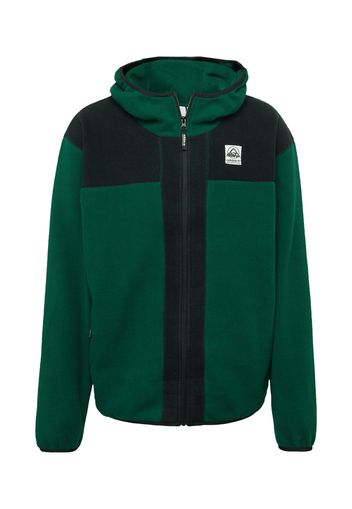 ADIDAS ORIGINALS Giacca di pile  verde scuro / nero / bianco