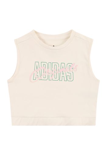 ADIDAS ORIGINALS Top  verde / rosa / bianco perla