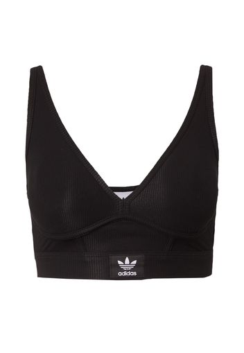 ADIDAS ORIGINALS Reggiseno  nero / bianco