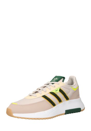 ADIDAS ORIGINALS Sneaker bassa 'RETROPY F2'  beige / verde neon / verde scuro / arancione