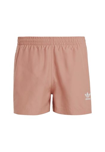 ADIDAS ORIGINALS Pantaloncini da bagno  marrone chiaro / bianco