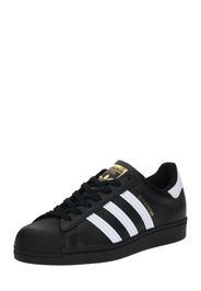 ADIDAS ORIGINALS Sneaker bassa 'SUPERSTAR'  nero / bianco / oro