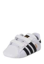 ADIDAS ORIGINALS Scarpina primi passi 'Superstar Crib'  bianco / nero