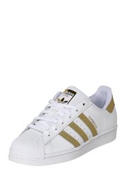 ADIDAS ORIGINALS Sneaker bassa 'SUPERSTAR W'  oro / bianco