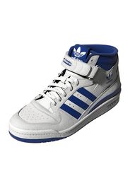 ADIDAS ORIGINALS Sneaker alta 'Forum'  bianco / blu reale