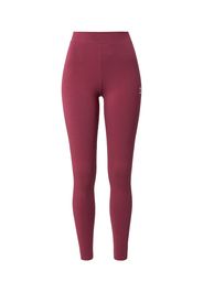 ADIDAS ORIGINALS Leggings  bordeaux / bianco