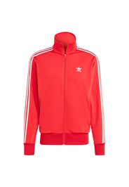 ADIDAS ORIGINALS Giacca di felpa  rosso / bianco