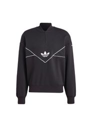 ADIDAS ORIGINALS Felpa  nero / bianco