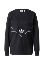 ADIDAS ORIGINALS Maglietta  nero / bianco